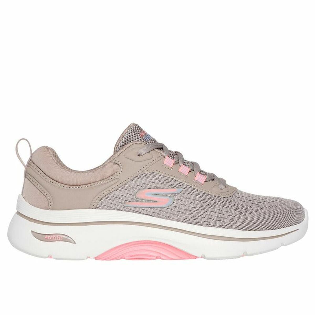 Laufschuhe für Damen Skechers Go Walk Arch Fit 2.0 Hellbraun - AWK Flagship