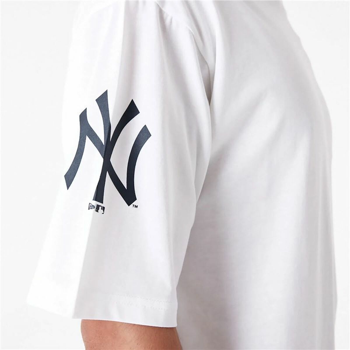 Herren Kurzarm-T-Shirt New Era Graphic New York Yankees Weiß - AWK Flagship