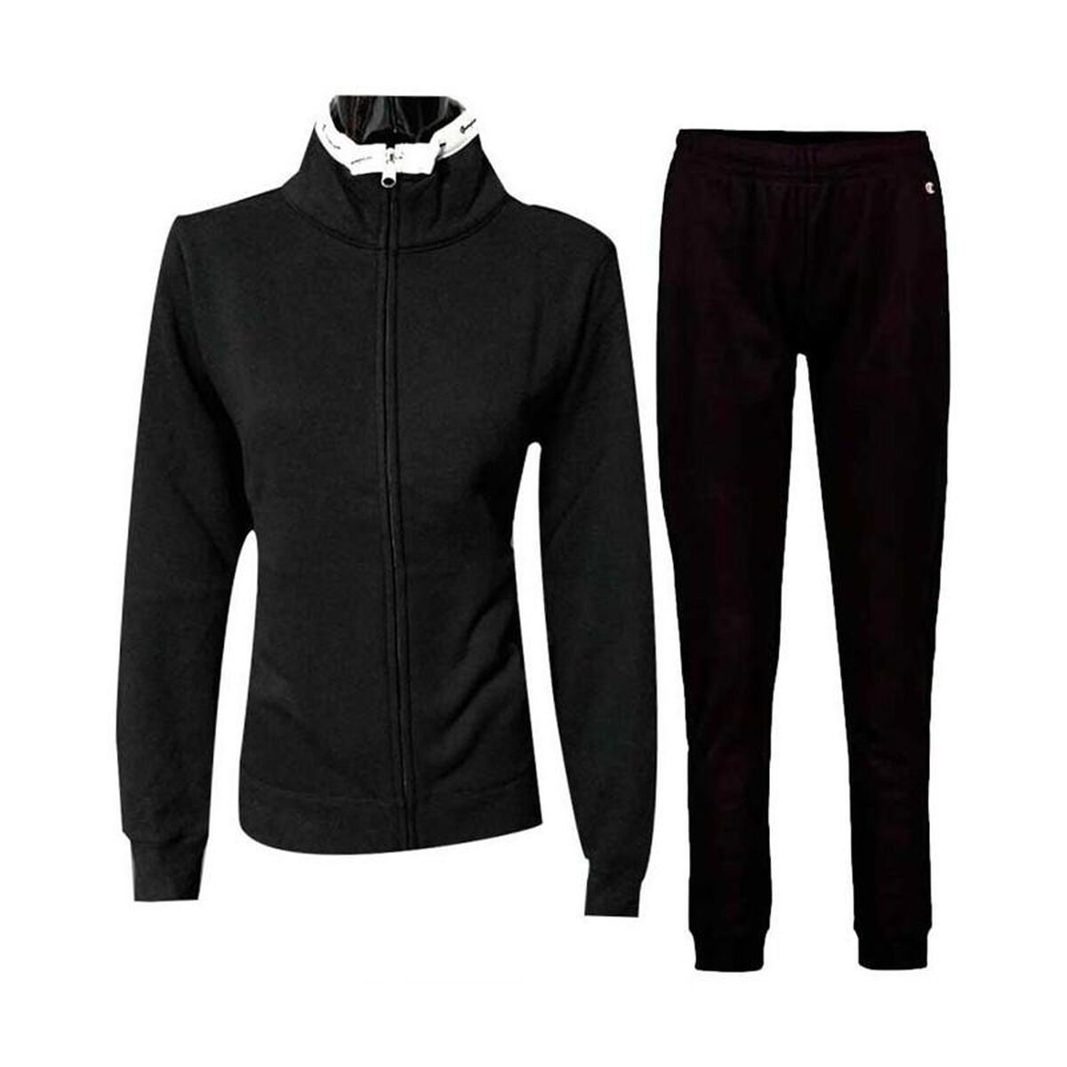 Damen Trainingsanzug Champion 115768 KK001 Schwarz - Sport & Freizeit