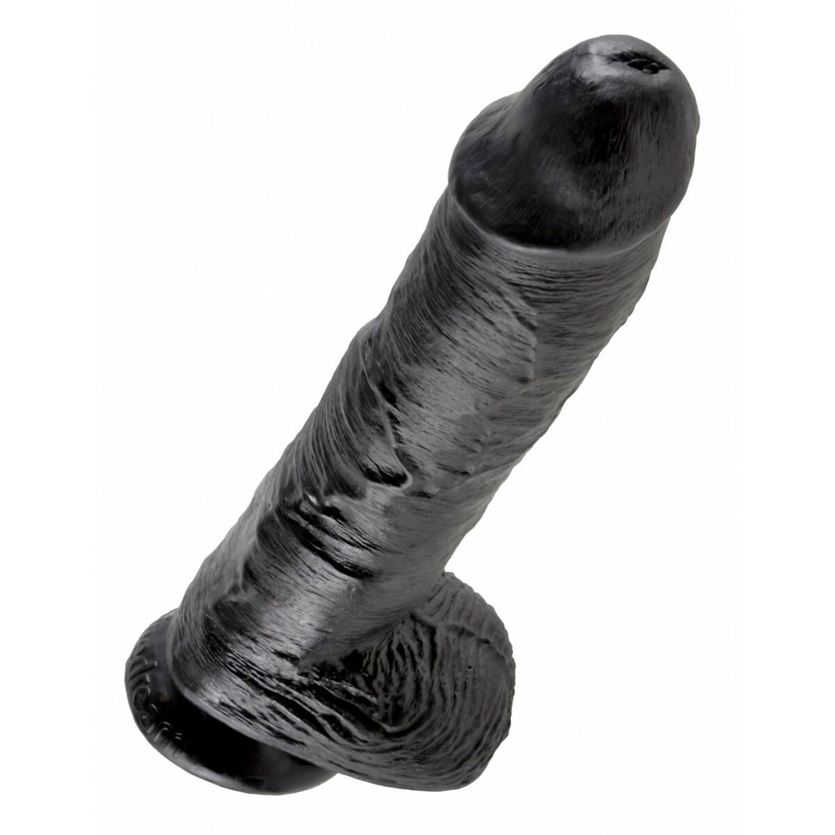 Natürliches Dildo Pipedream - King Cock Schwarz - AWK Flagship