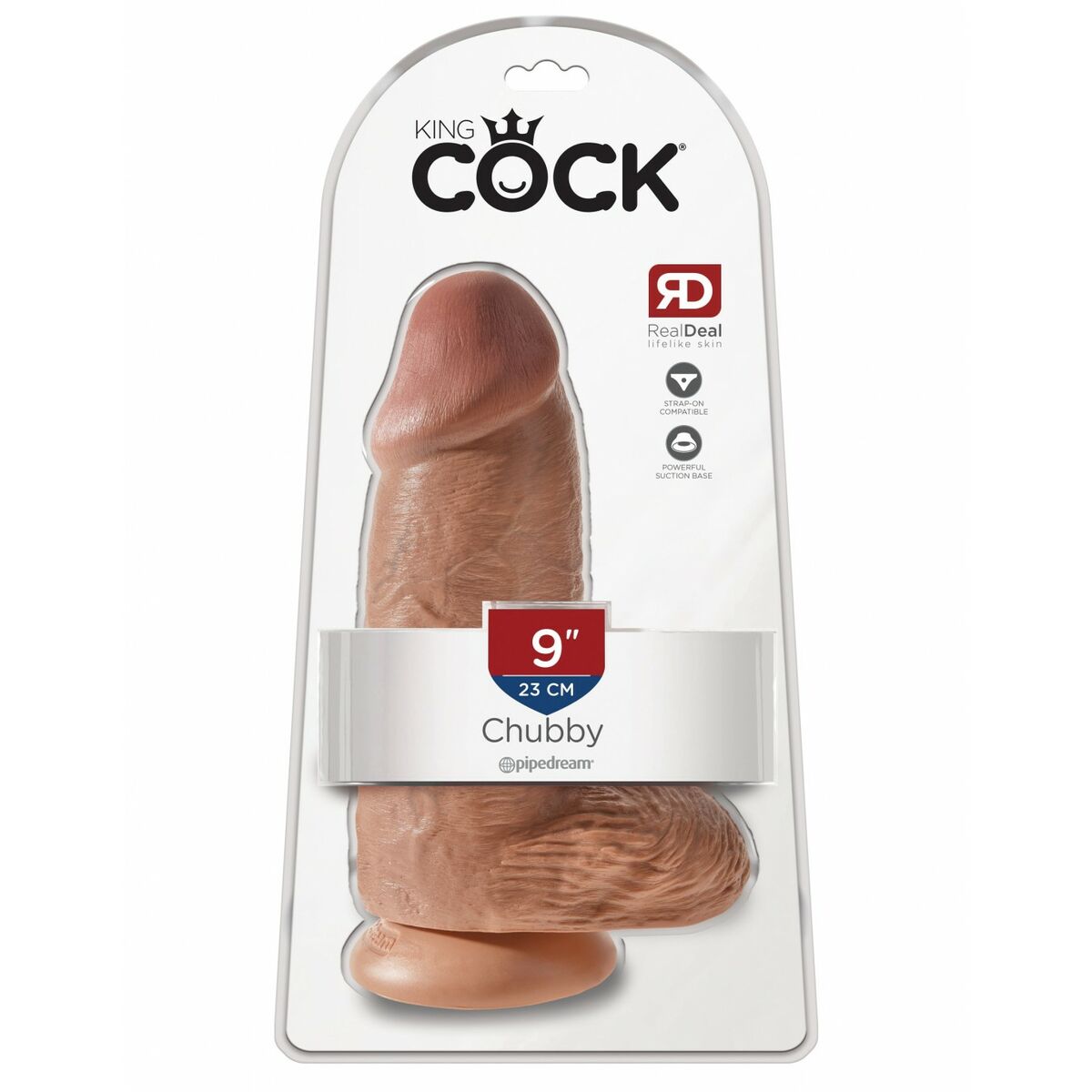 Natürliches Dildo Pipedream - King Cock - AWK Flagship