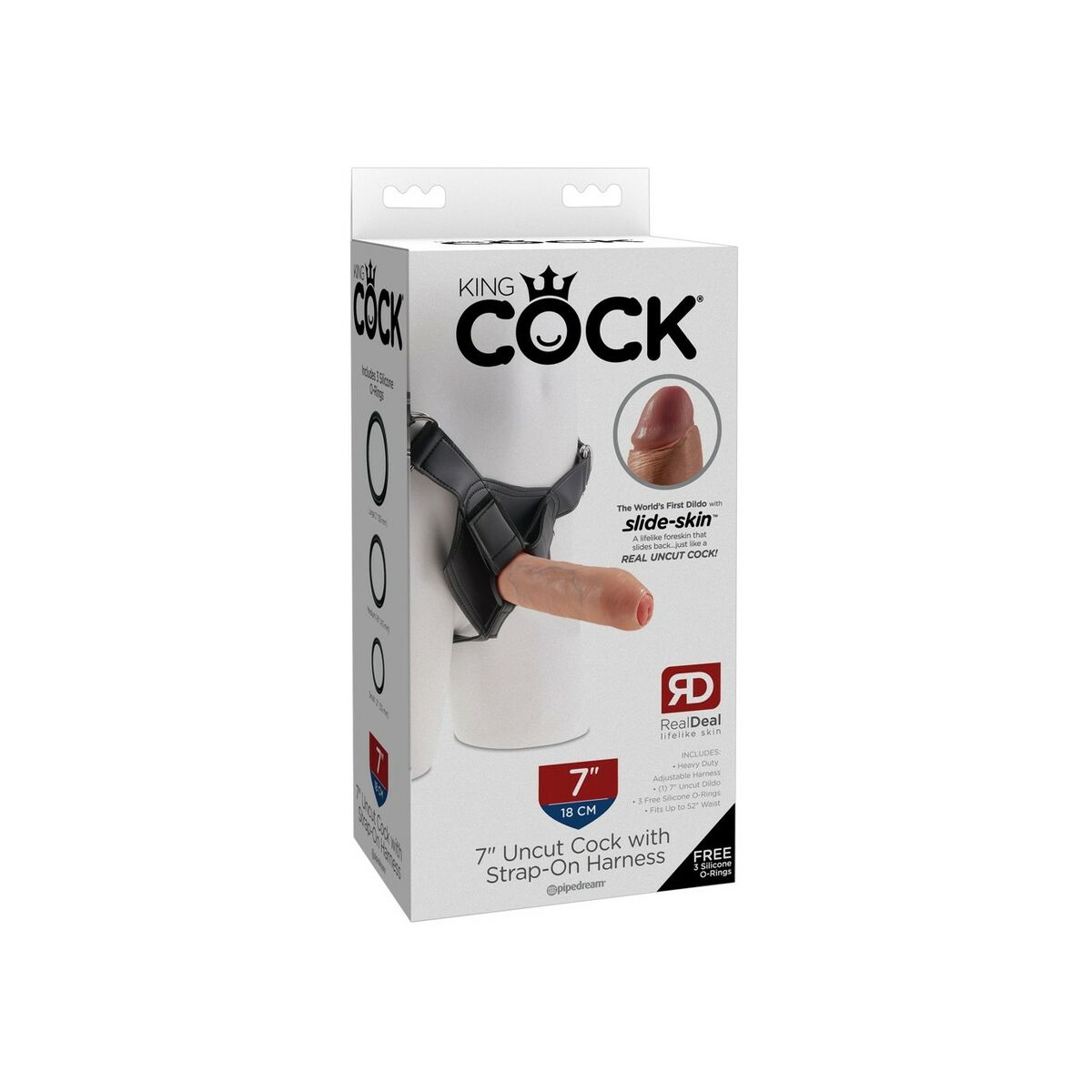 Strap-On Dildo Pipedream - King Cock - AWK Flagship