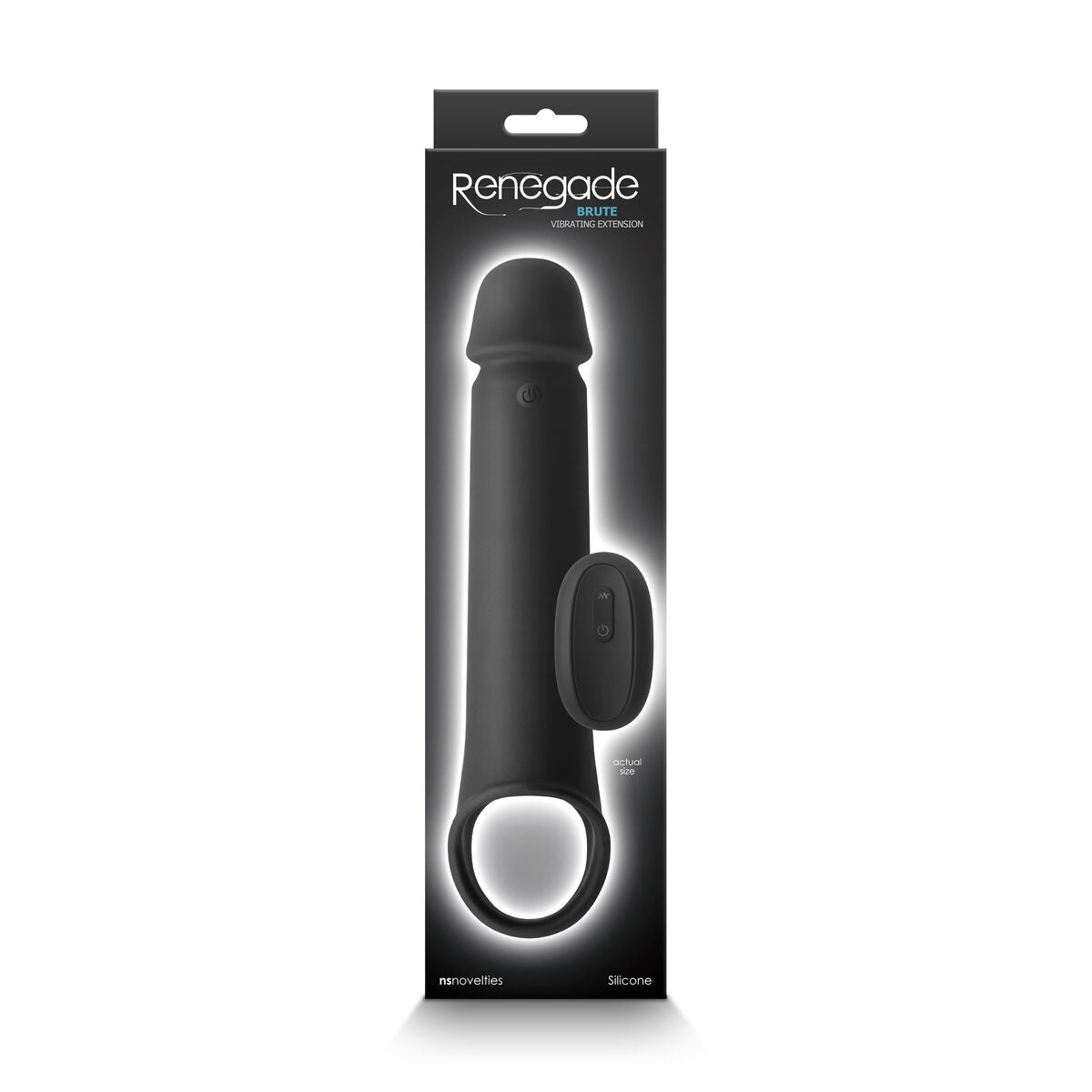 Penis-Hülle NS Novelties Renegade Schwarz Ø 4,4 cm - AWK Flagship