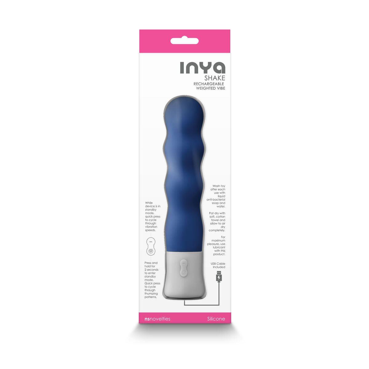 Vibrator NS Novelties Inya Blau - AWK Flagship