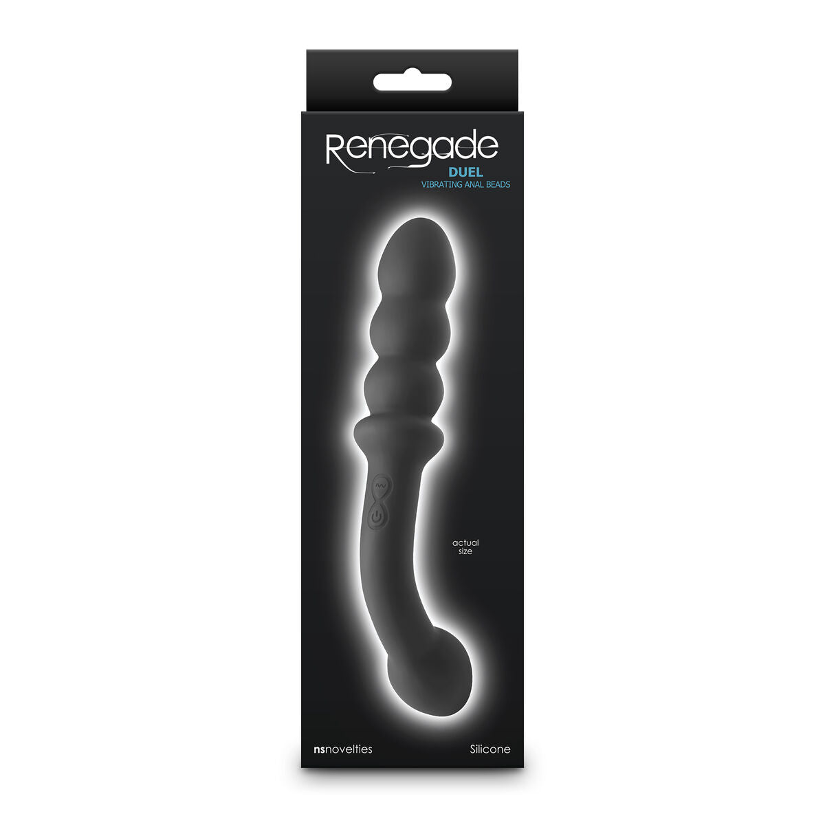 Dildo NS Novelties RENEGADE DUEL Schwarz - AWK Flagship