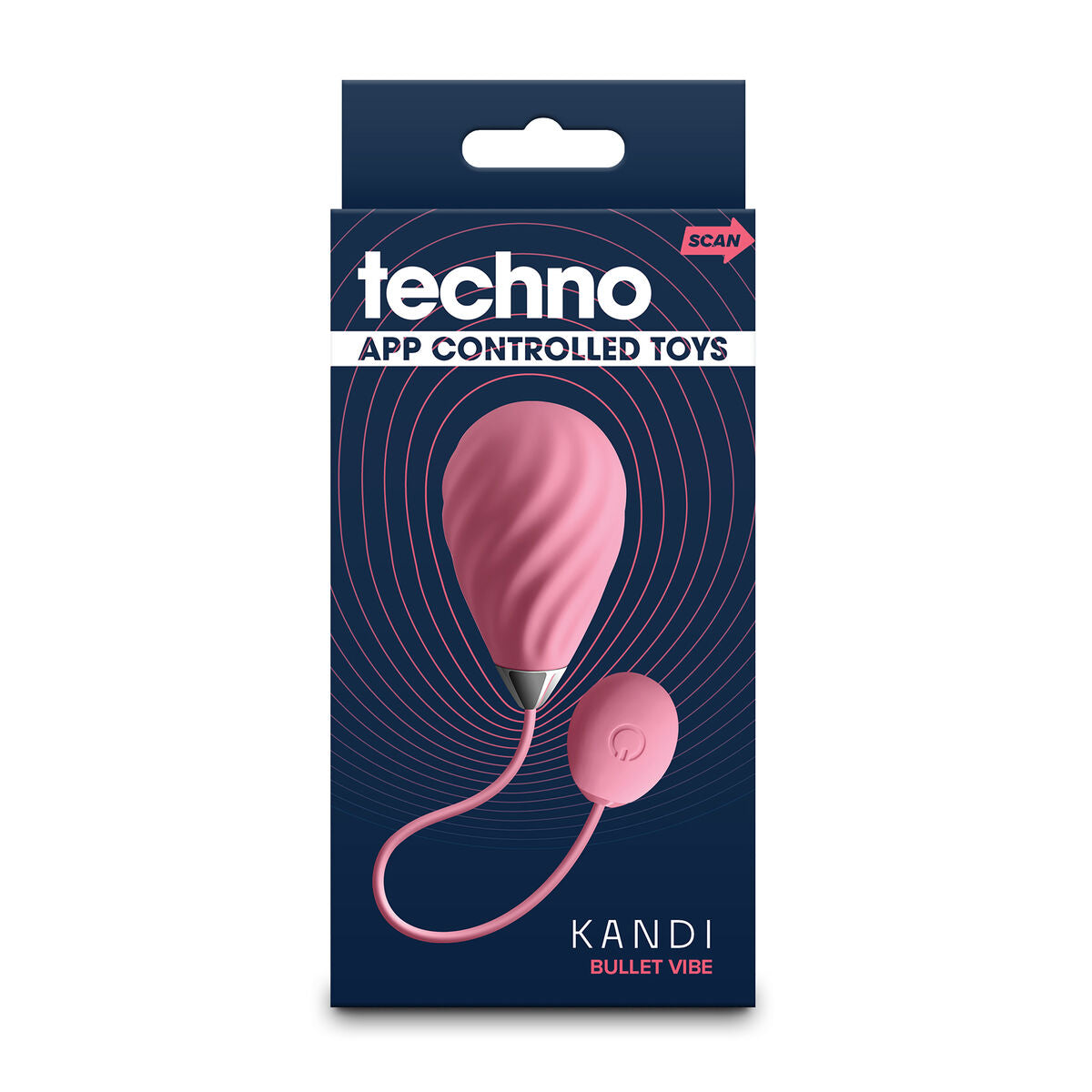 Vibro-Ei NS Novelties Techno Kandi Rosa - AWK Flagship