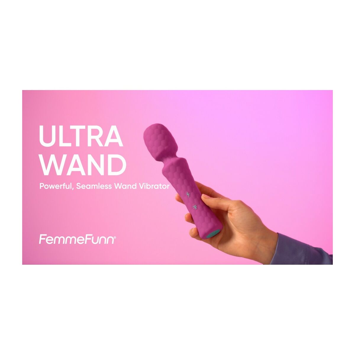 Massagevorrichtung FemmeFunn Ultra Wand Lila - AWK Flagship