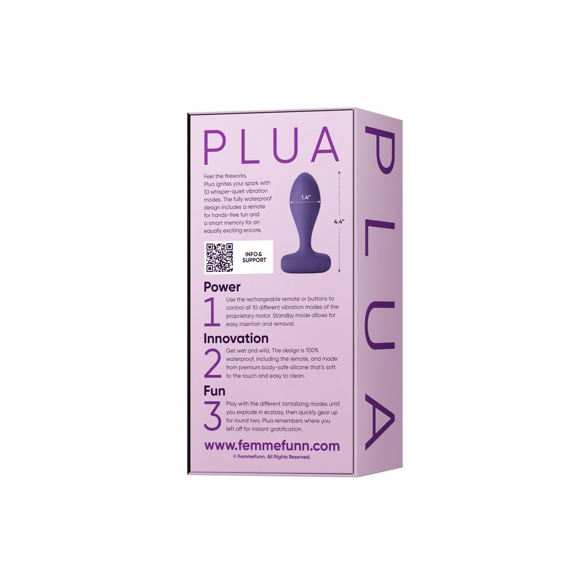 Plug Anal FemmeFunn Plua Lila - AWK Flagship