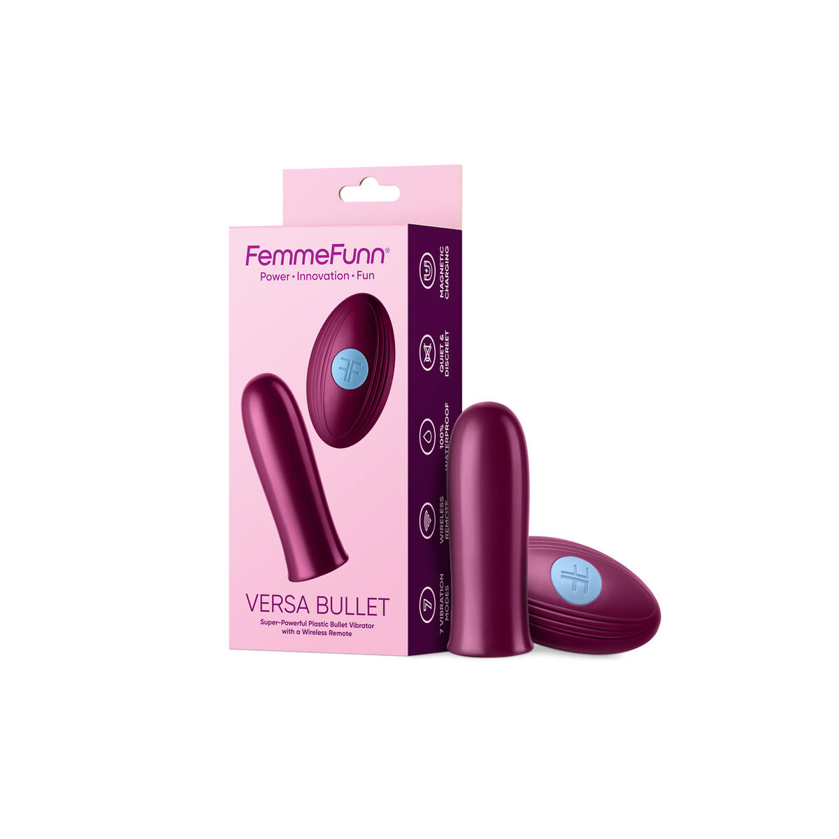 Kugelvibrator FemmeFun Versa Bullet Rosa - AWK Flagship