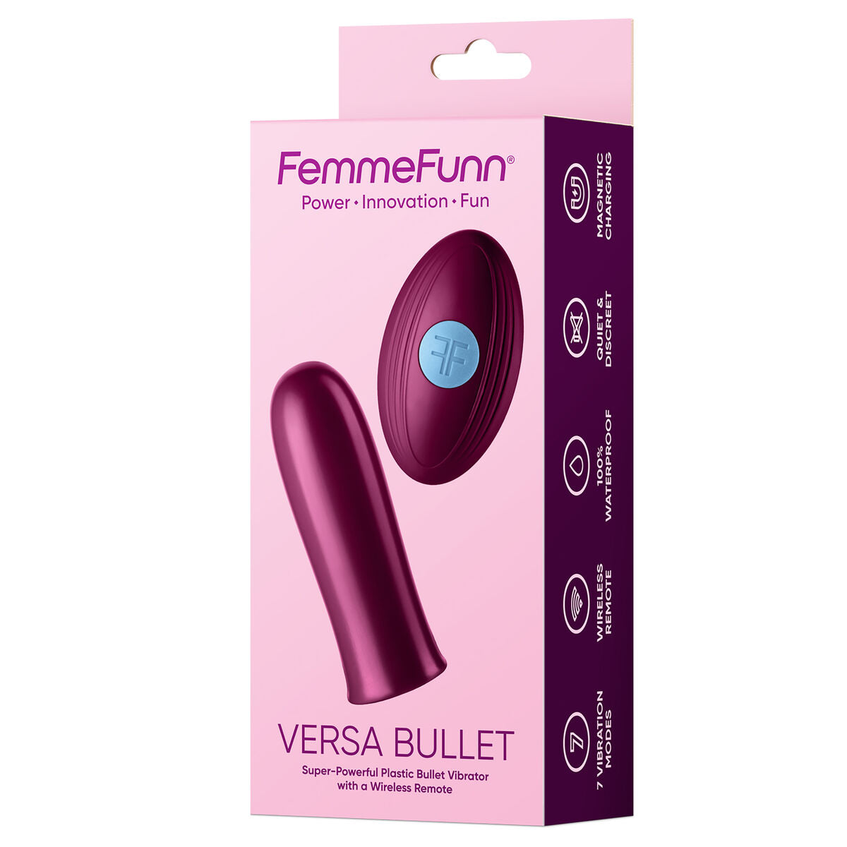 Kugelvibrator FemmeFun Versa Bullet Rosa - AWK Flagship