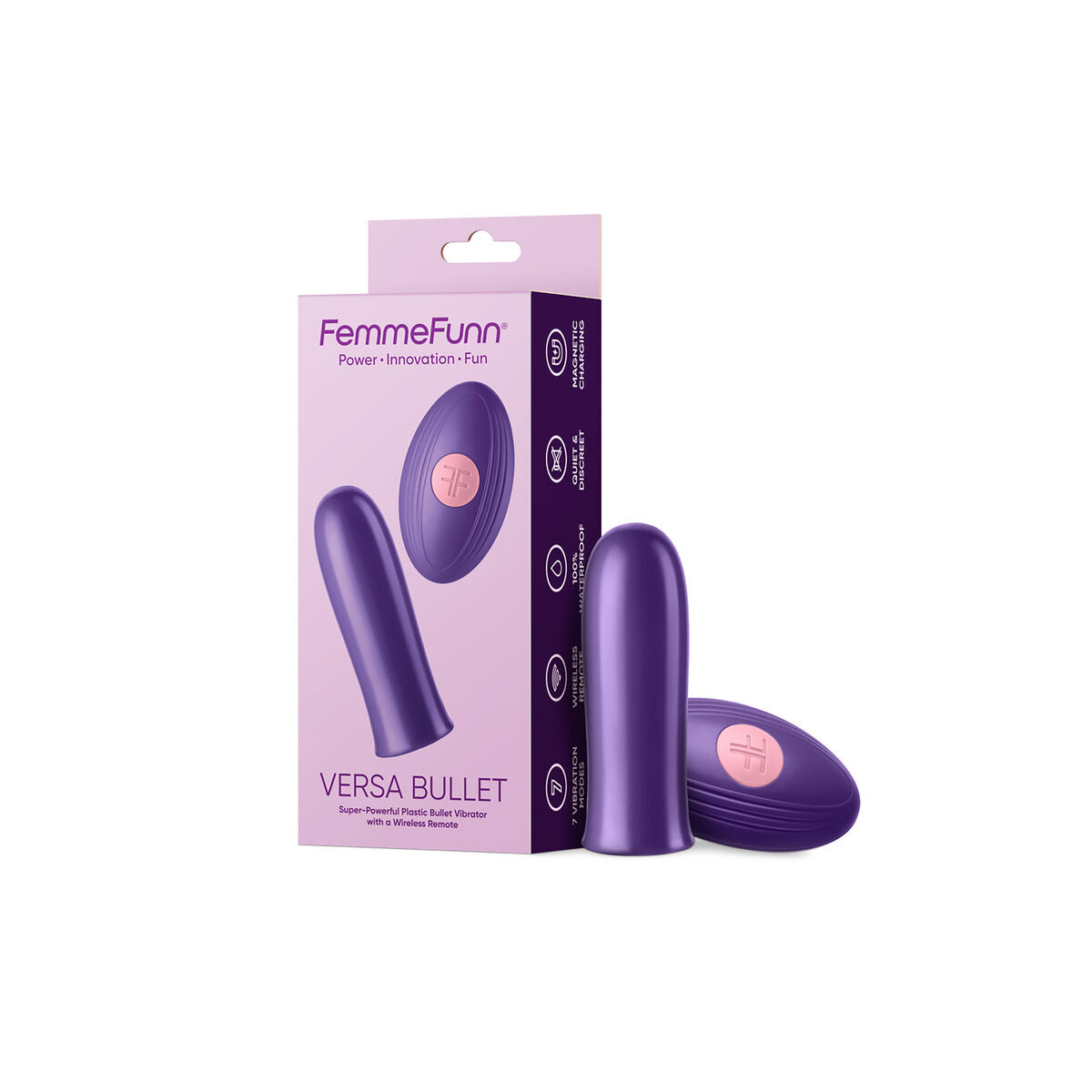 Kugelvibrator FemmeFun Versa Bullet Lila - AWK Flagship