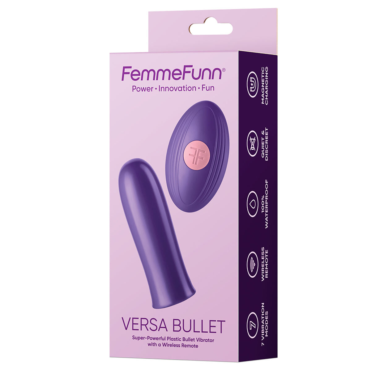 Kugelvibrator FemmeFun Versa Bullet Lila - AWK Flagship