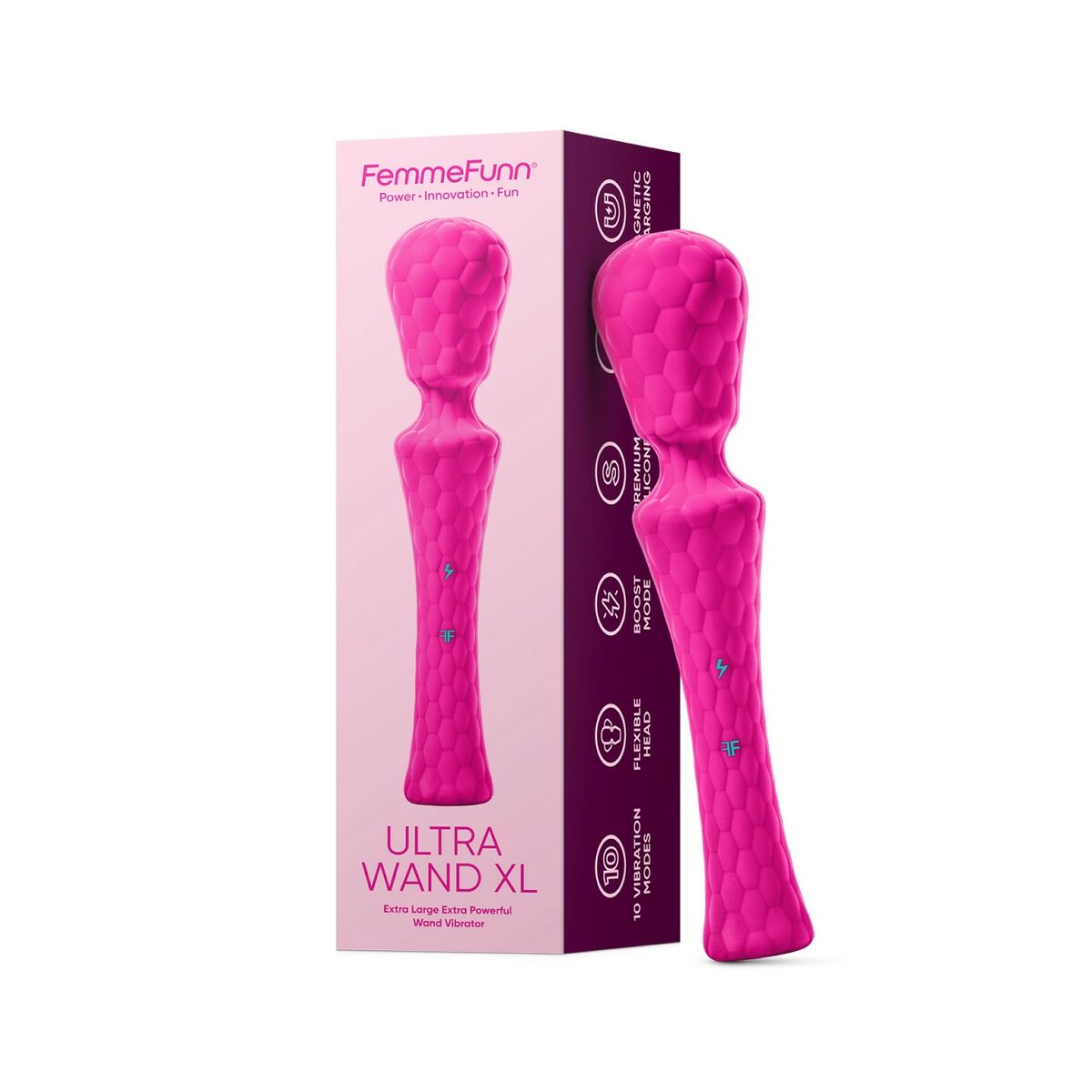 Vibrator FemmeFunn Rosa XXL XL - AWK Flagship