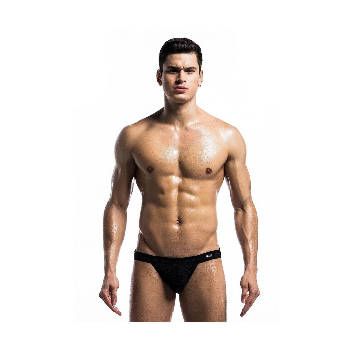 Tanga Mob Eroticwear Schwarz - AWK Flagship