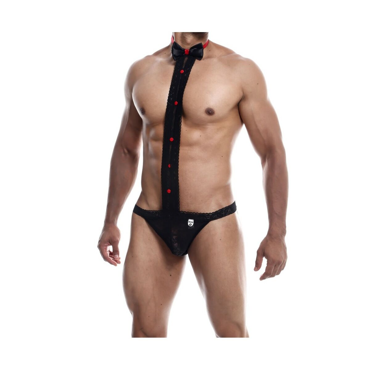 Tanga Mob Eroticwear Schwarz S/M - AWK Flagship