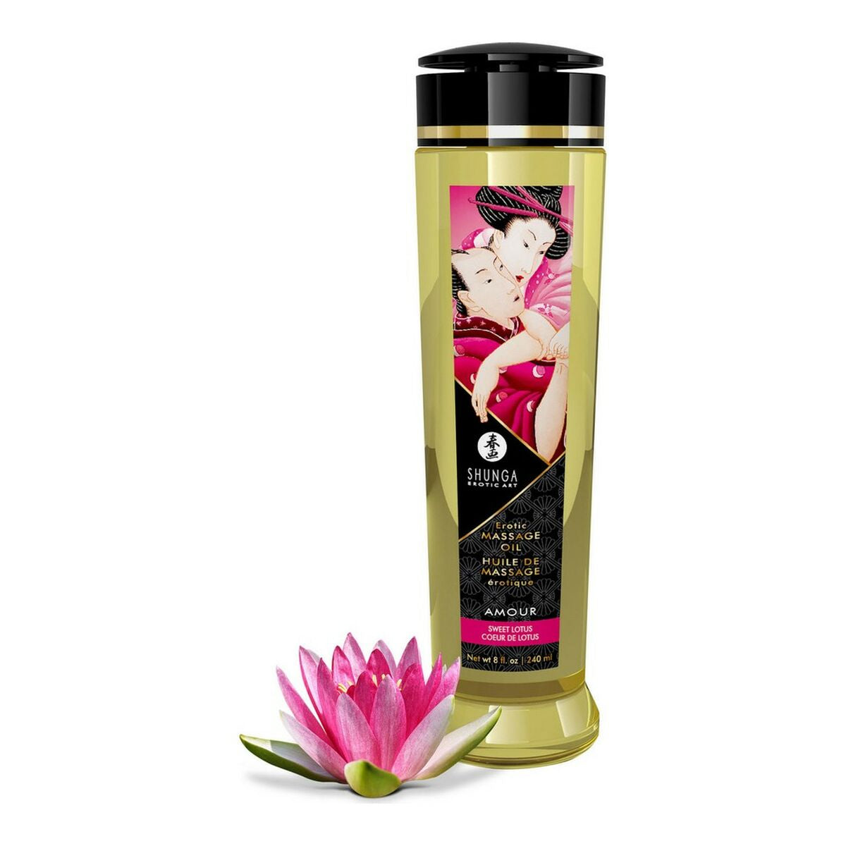 Massageöl Lotusblume Amour Shunga 240 ml - AWK Flagship