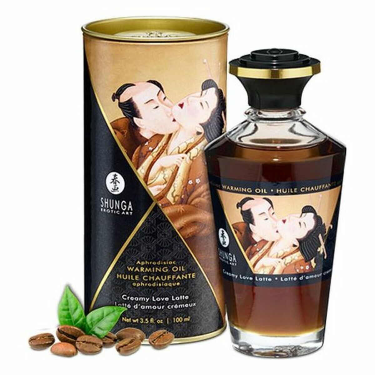 Erotisches Massageöl Shunga Kaffee Milchkaffee (100 ml) (100 ml) - AWK Flagship