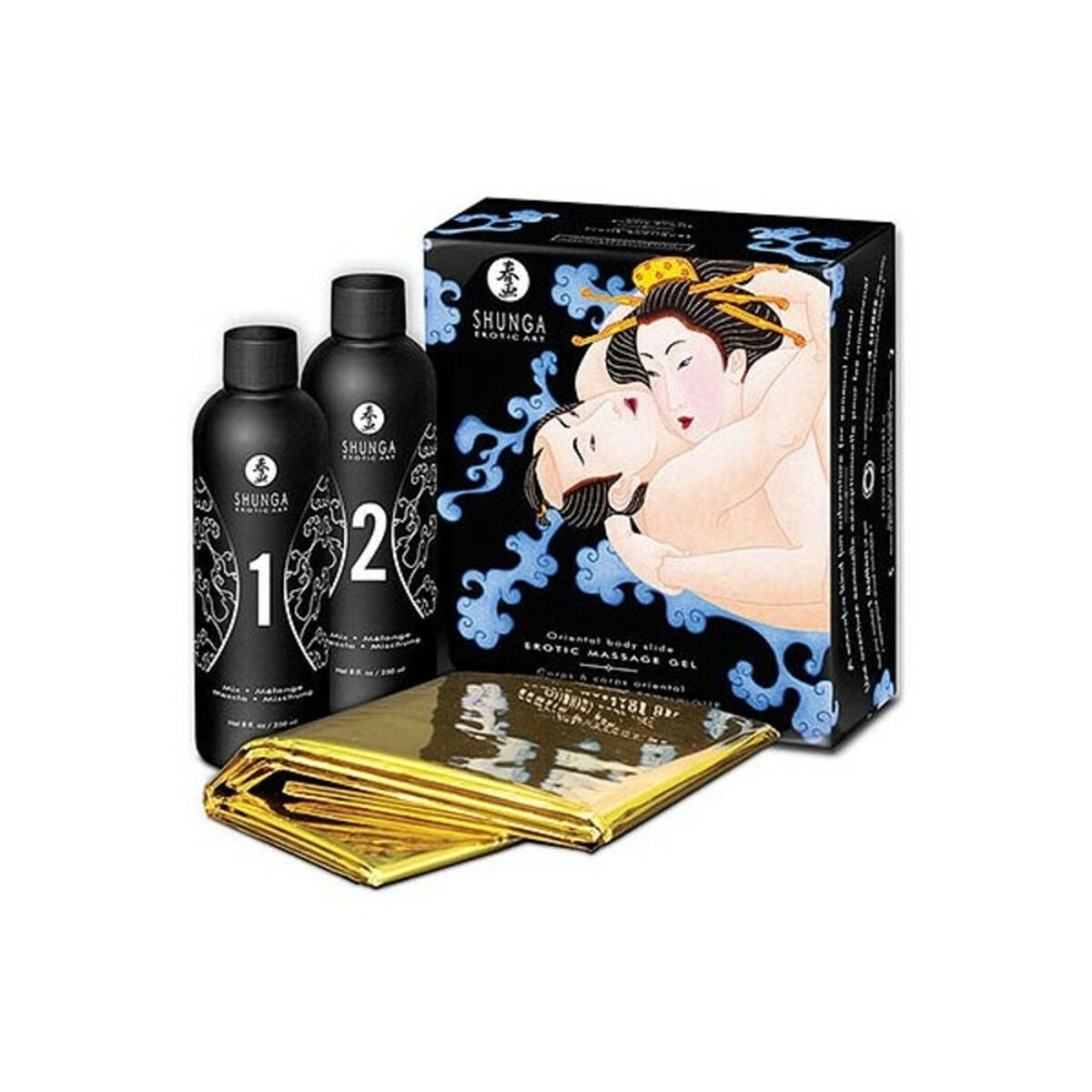 Large Pleasure Kit Shunga SH7701 (2 pcs) - AWK Flagship