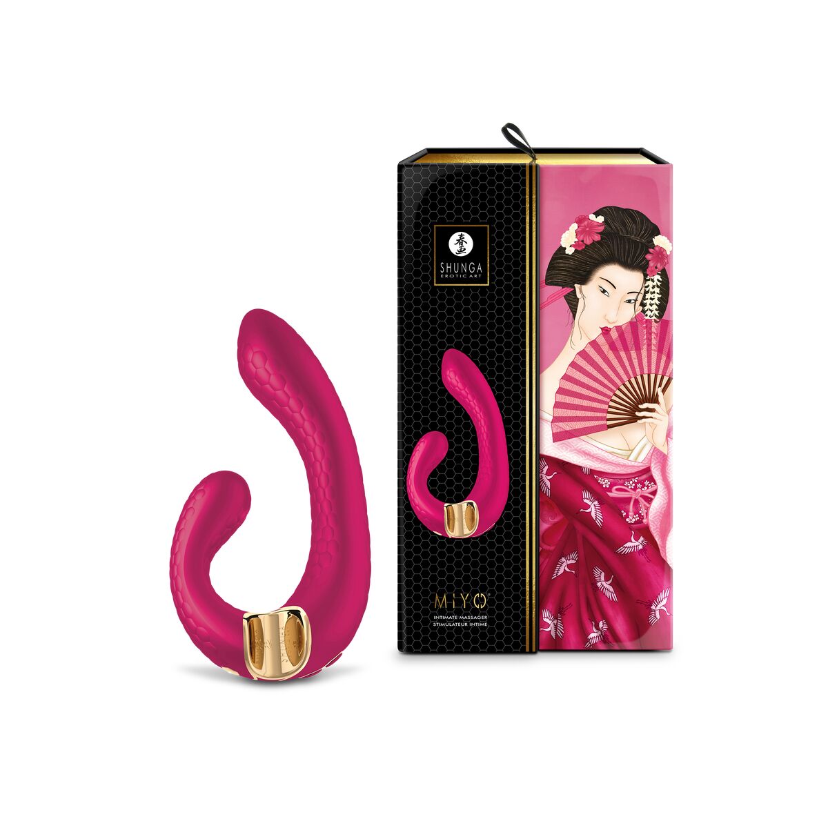 Dual Stimulationsvibrator Shunga Miyo Pink - AWK Flagship