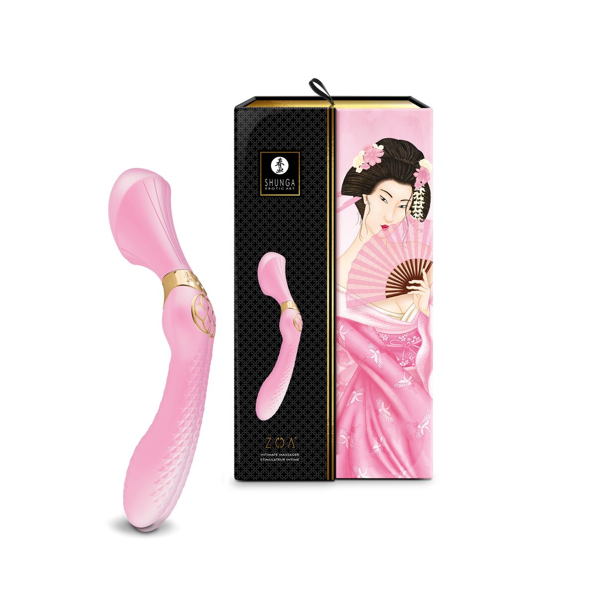 Massagevorrichtung Shunga Zoa Rosa Gold Hellrosa - AWK Flagship