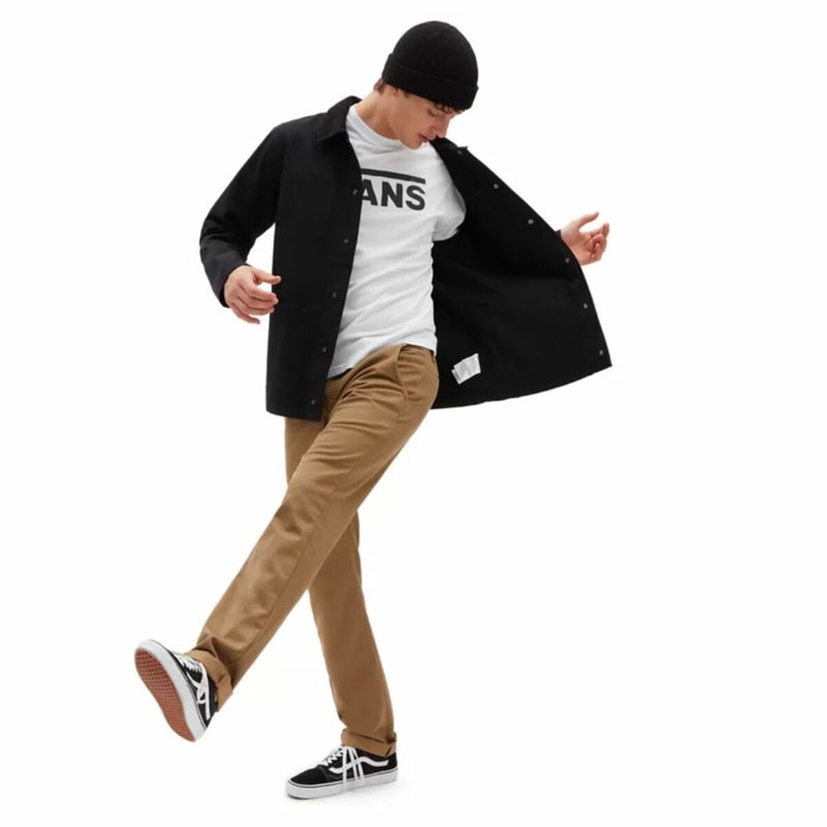 Herren Sweater ohne Kapuze Vans Classic Weiß - AWK Flagship