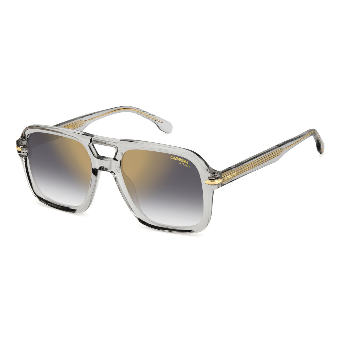 Graue Brillenfassung für Herren Sonnenbrille Carrera CARRERA-317-S-KB7 Ø 55 mm