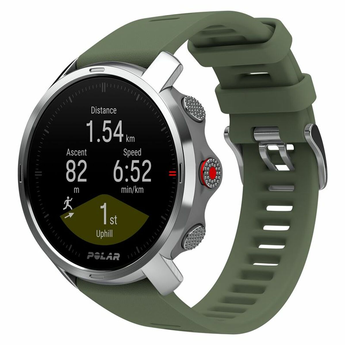 Kaufe Smartwatch Polar Grit X 46 mm grün bei AWK Flagship um € 517.00