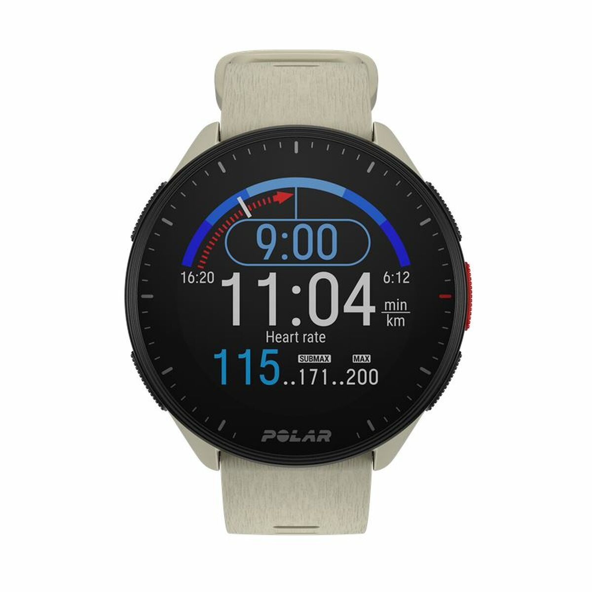 Uhr Sportlich Polar Weiß 1,2" - AWK Flagship