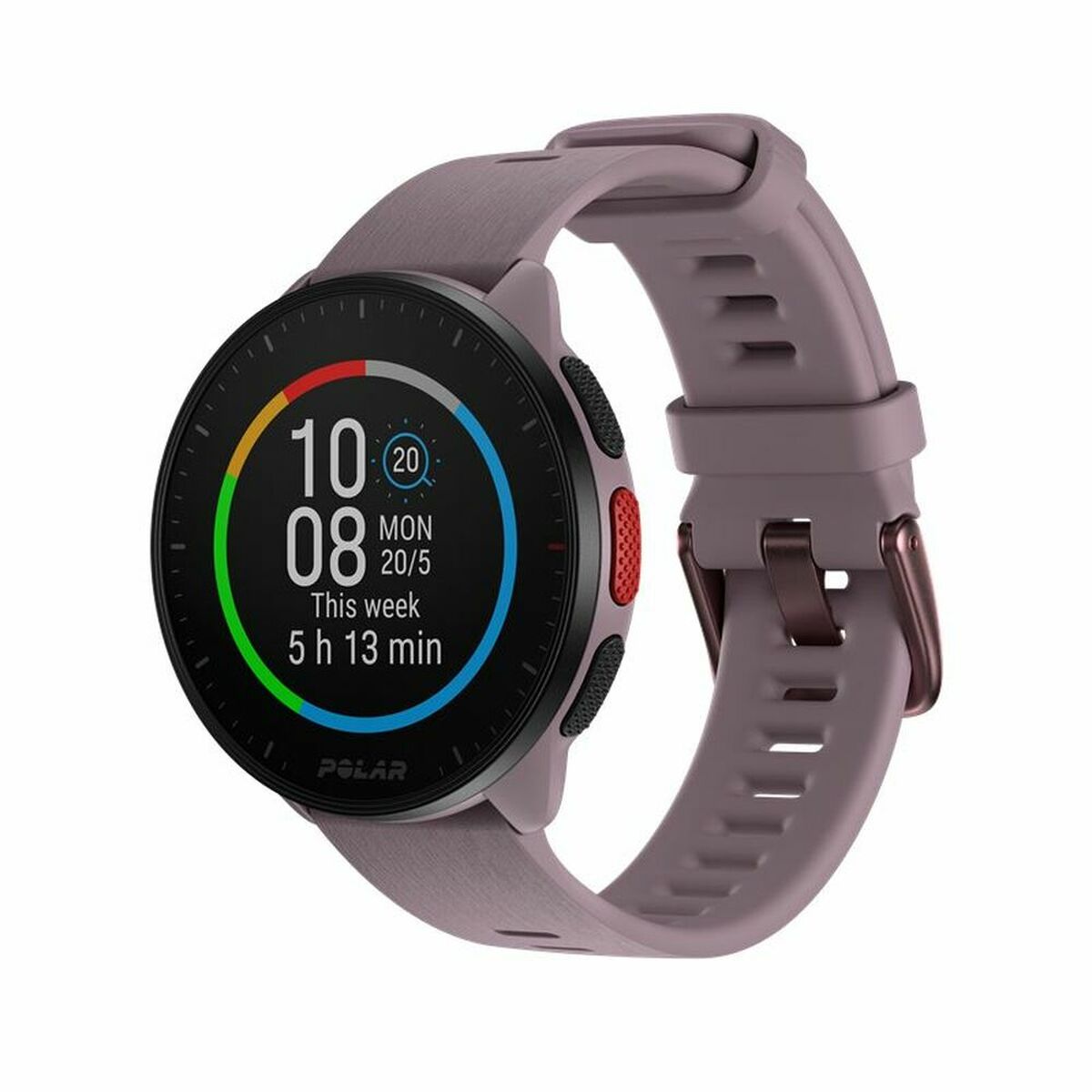 Smart Watch mit Schrittzähler Running Polar Lila 1,2" - AWK Flagship