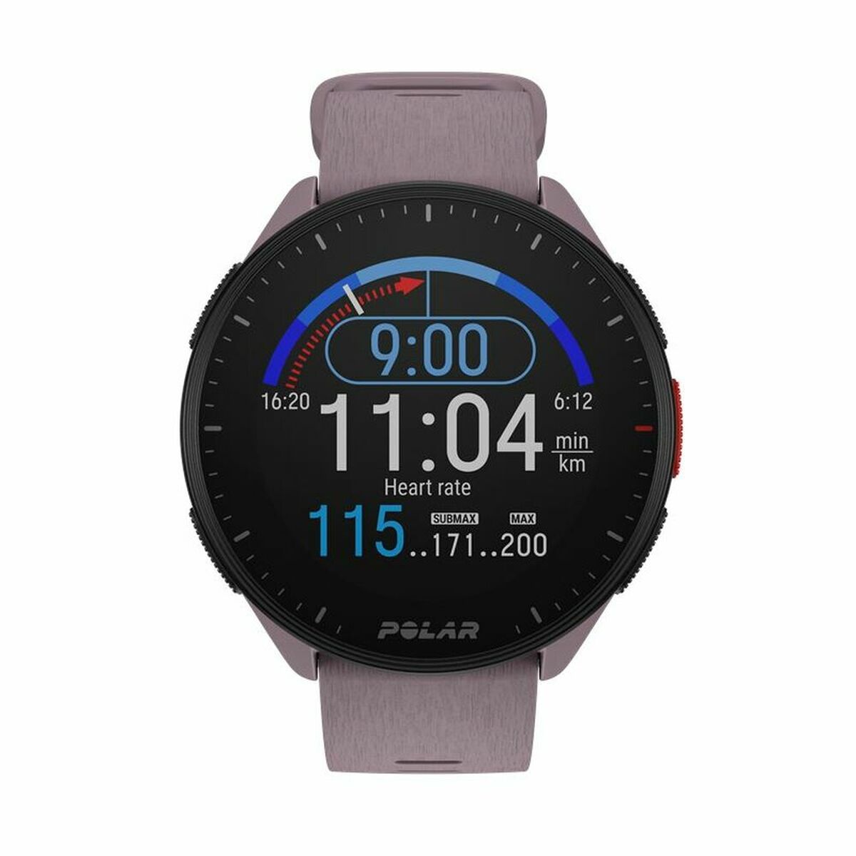 Kaufe Smart Watch mit Schrittzähler Running Polar Lila 1,2" bei AWK Flagship um € 157.00