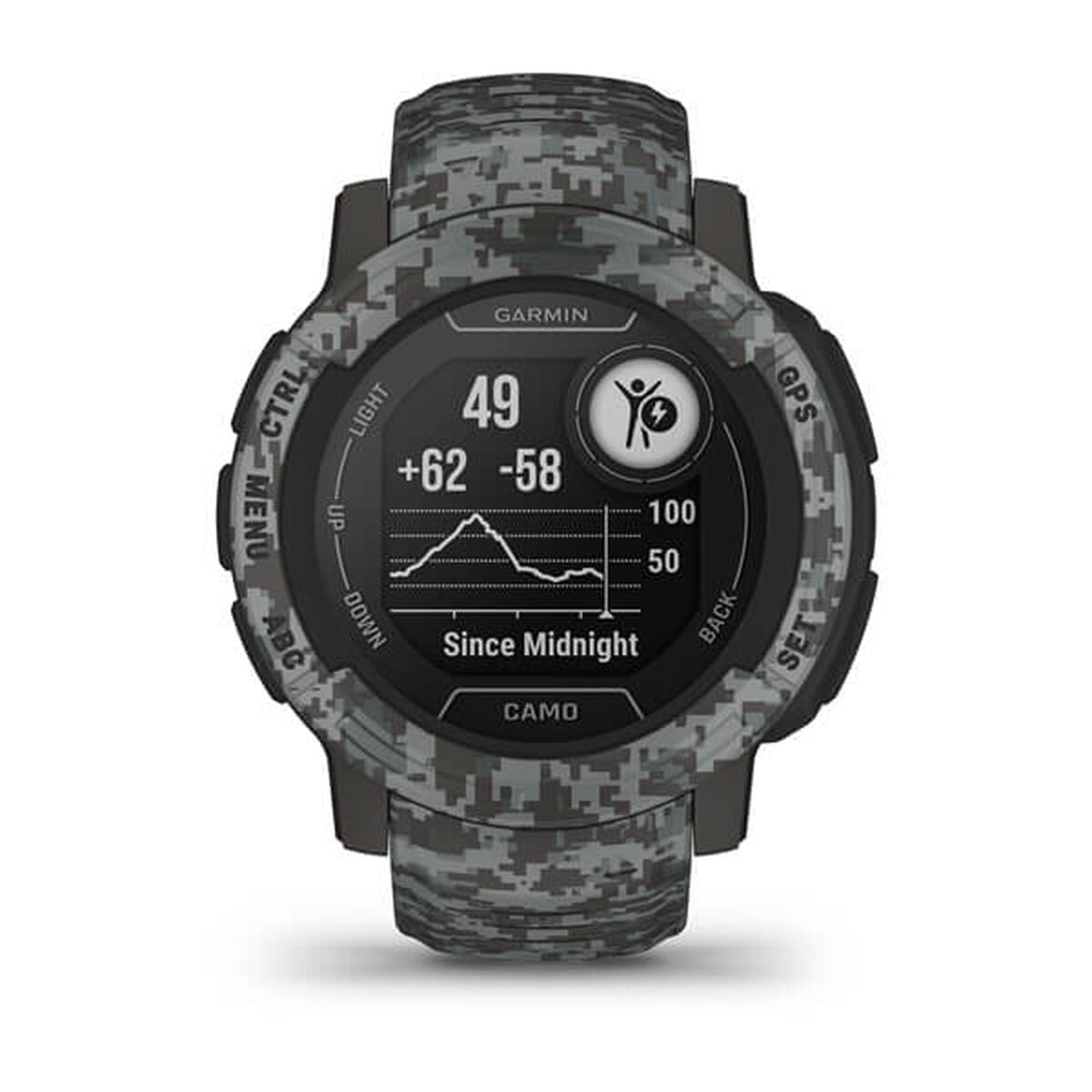 GARMIN Instinct 2 Camo Edition Dunkelgrau Smartwatch - AWK Flagship