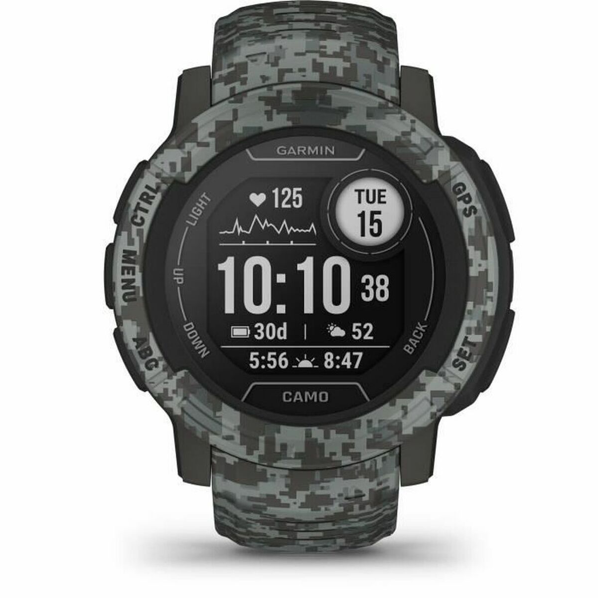 GARMIN Instinct 2 Camo Edition Dunkelgrau Smartwatch - AWK Flagship