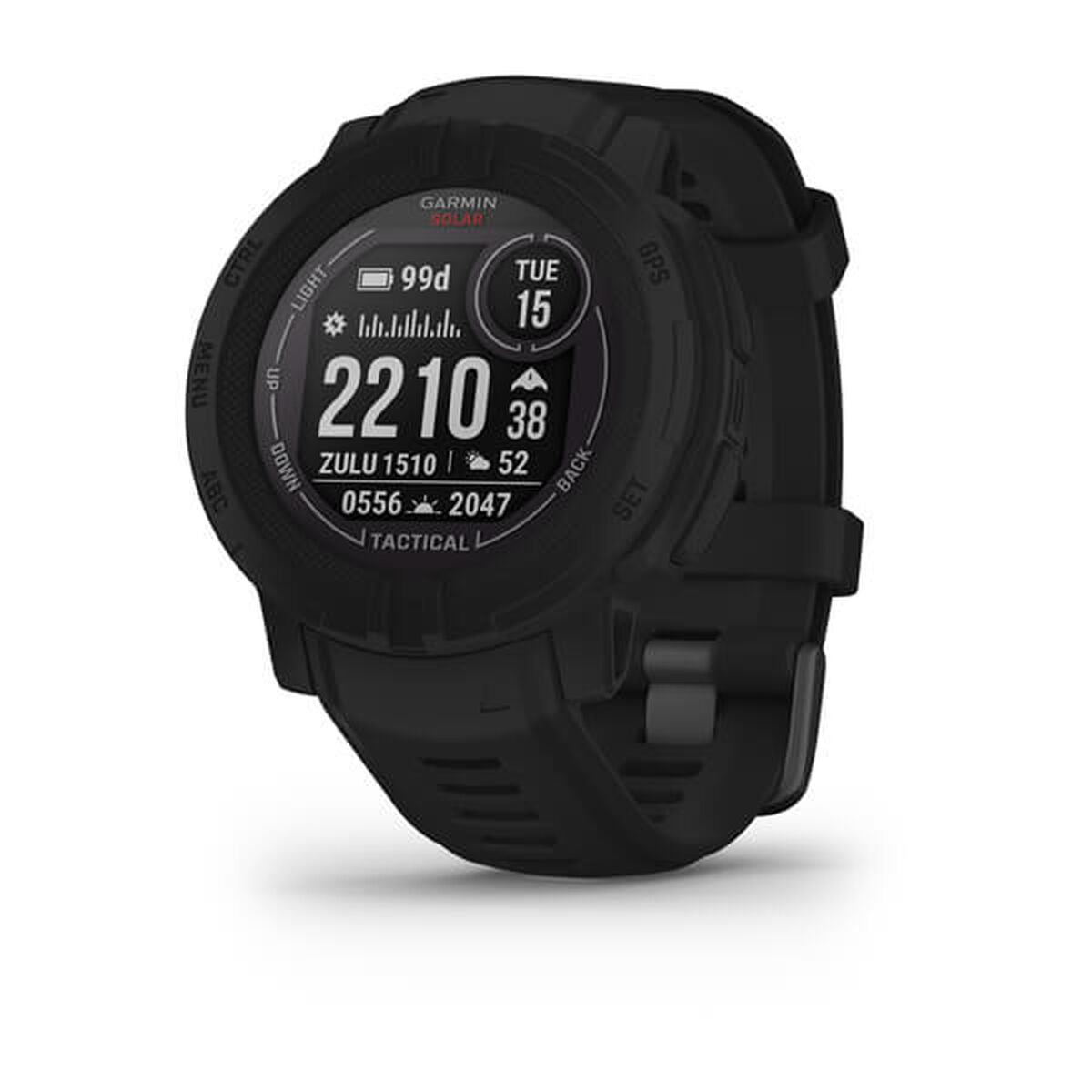 GARMIN Instinct 2 Solar Tactical Edition Smartwatch mit 0,9" Display - Schwarz - AWK Flagship