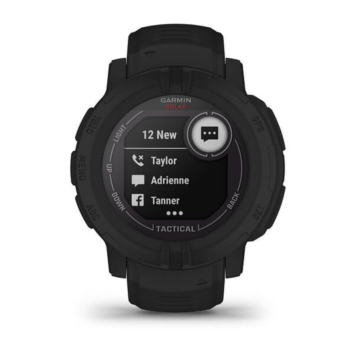 GARMIN Instinct 2 Solar Tactical Edition Smartwatch mit 0,9" Display - Schwarz - AWK Flagship