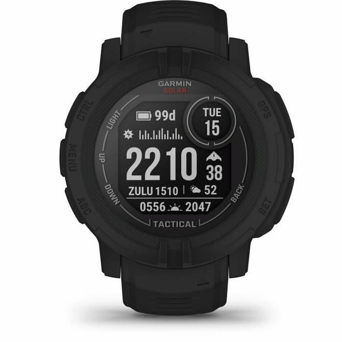 Smartwatch GARMIN Instinct 2 Solar Tactical Edition Schwarz 0,9" - AWK Flagship