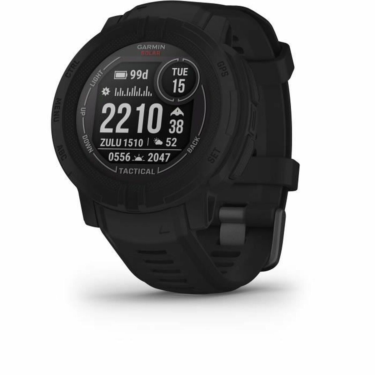 GARMIN Instinct 2 Solar Tactical Edition Smartwatch mit 0,9" Display - Schwarz - AWK Flagship