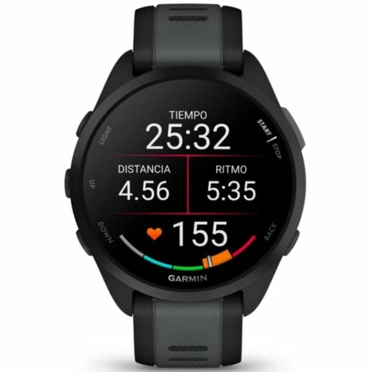 Smartwatch GARMIN Forerunner 165 Schwarz Silberfarben 1,2" - AWK Flagship