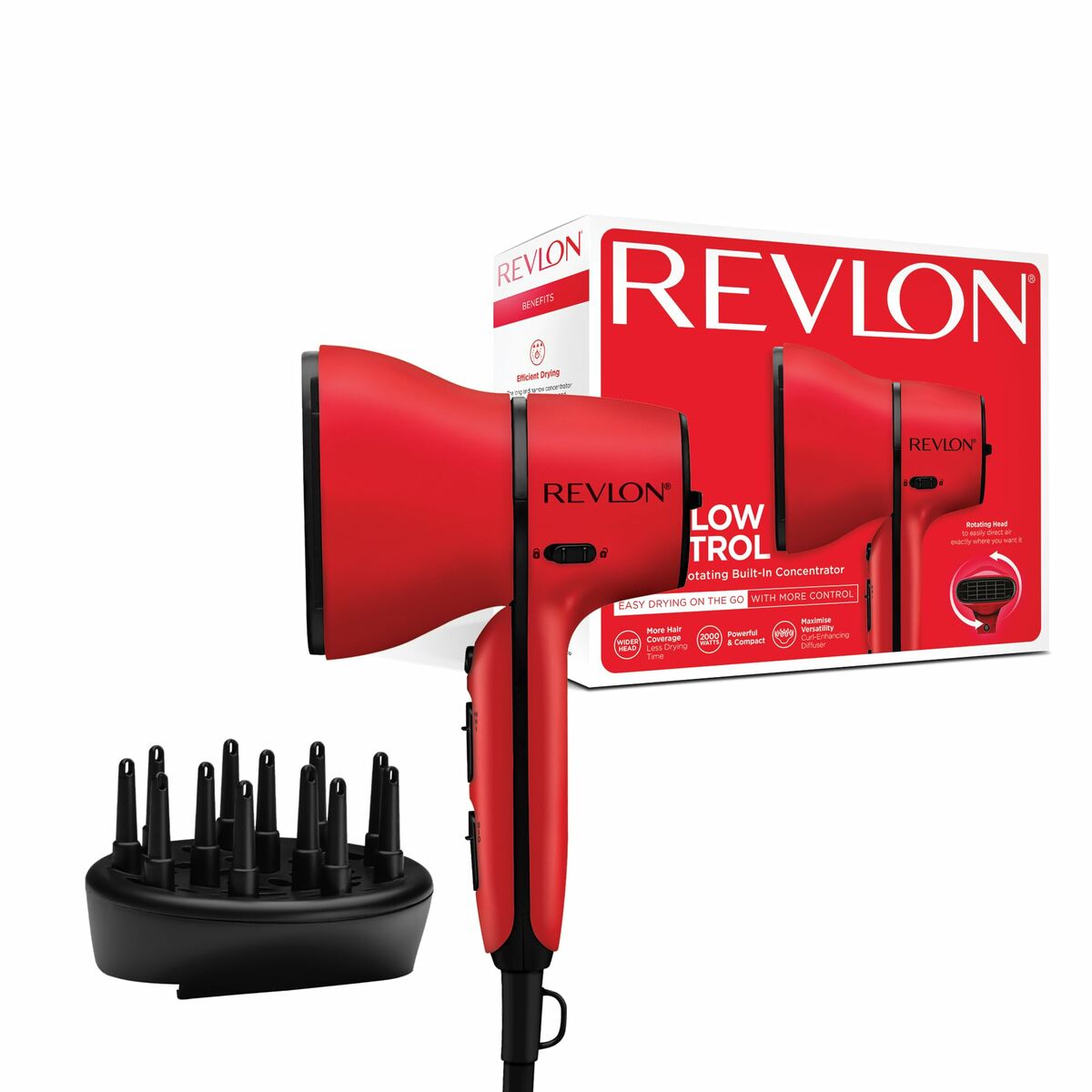 Fön Revlon RVDR5320 Rot 2000 W - AWK Flagship