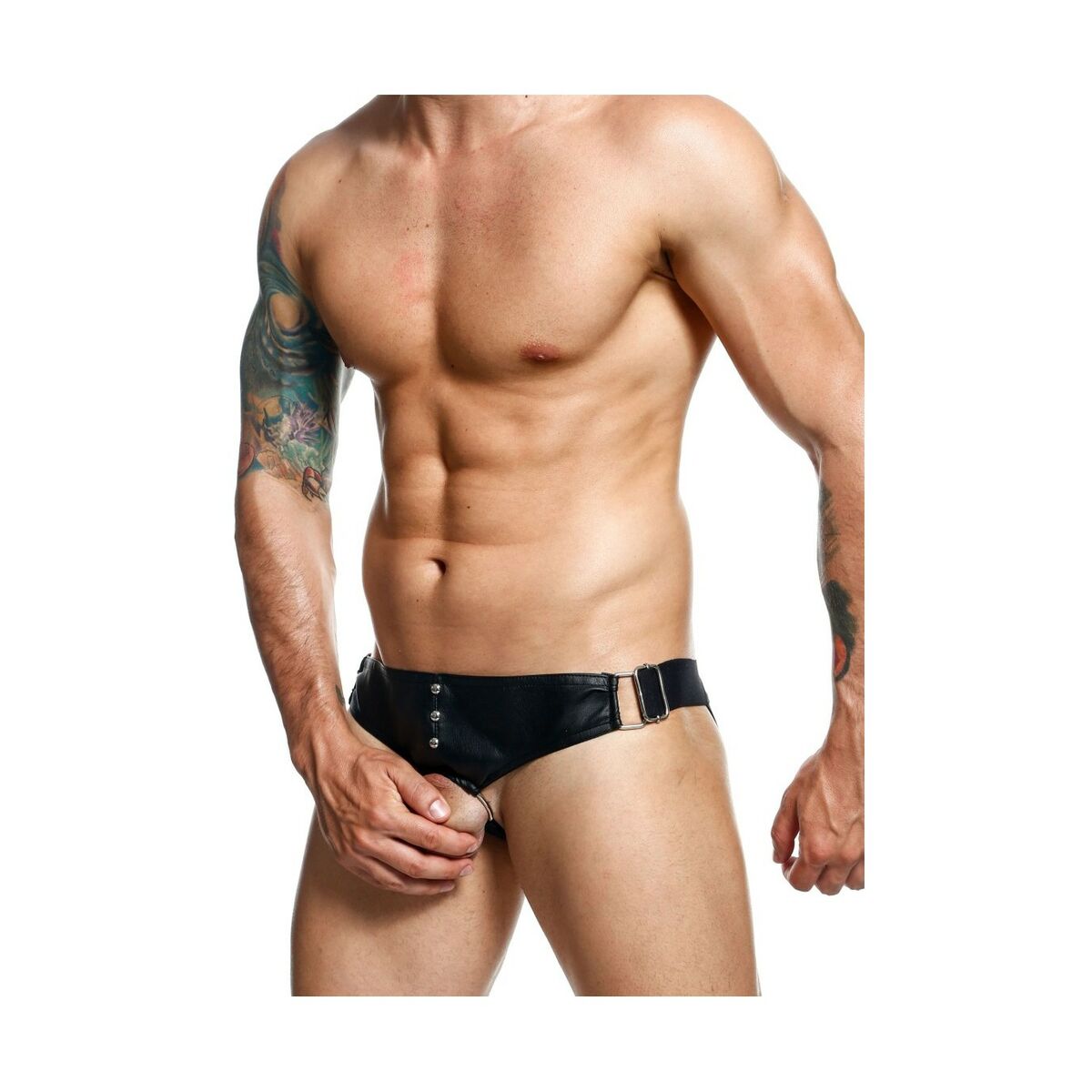 Tanga Mob Eroticwear Schwarz - AWK Flagship