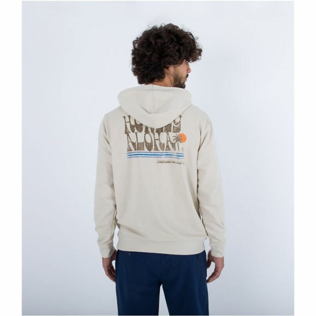 Herren Sweater mit Kapuze Hurley Beige - AWK Flagship