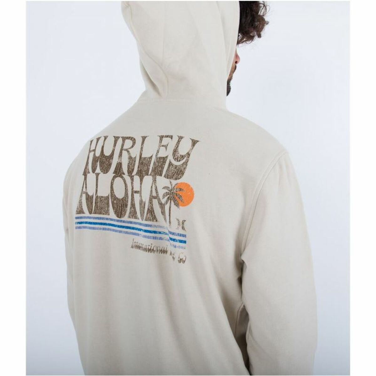 Kaufe Herren Sweater mit Kapuze Hurley Beige bei AWK Flagship um € 65.00