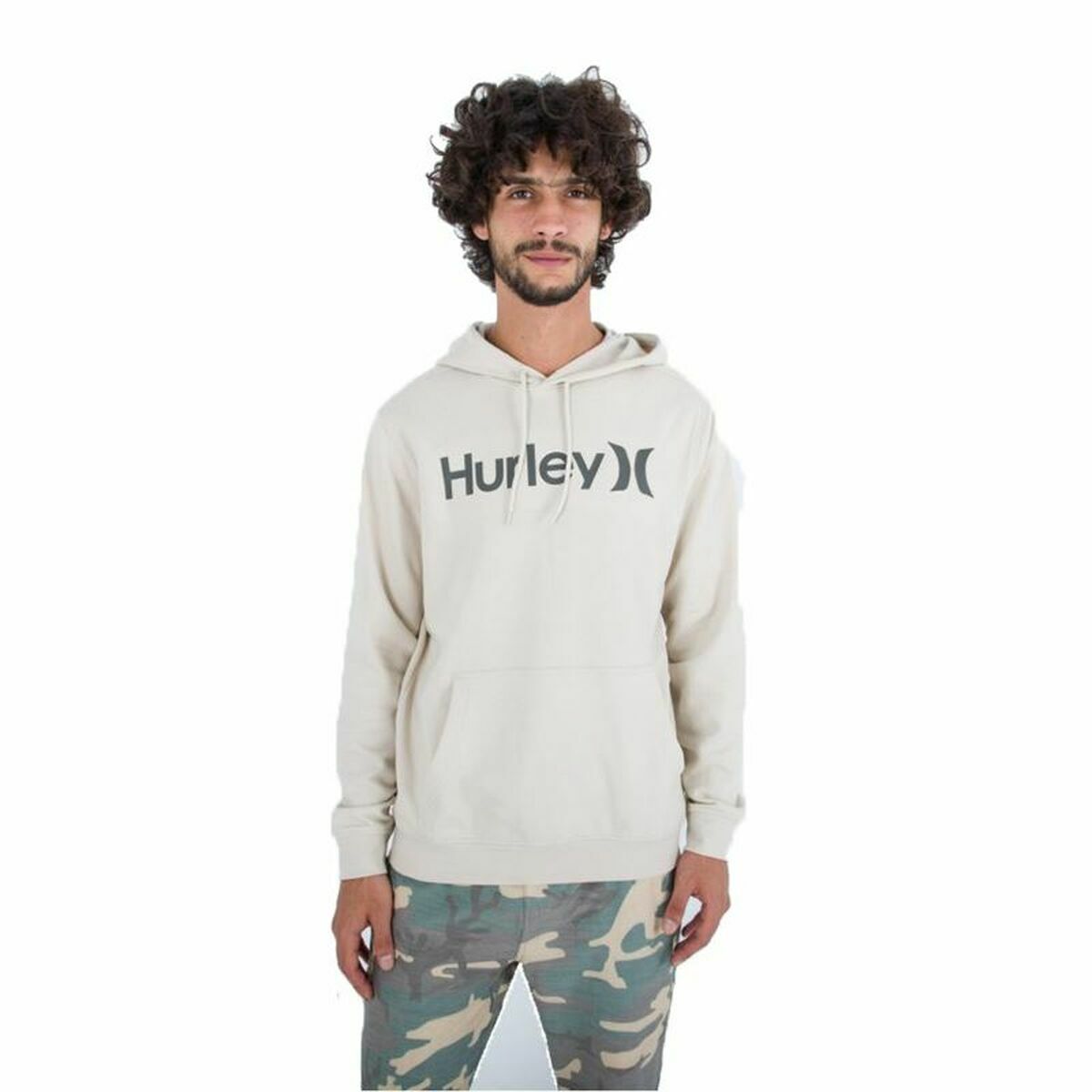 Herren Sweater mit Kapuze Hurley One Only Weiß - AWK Flagship