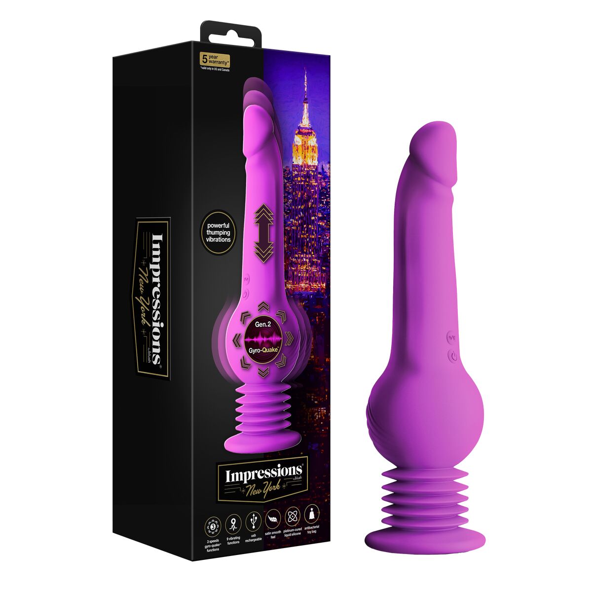 Vibrator Blush Impressions Lila - AWK Flagship