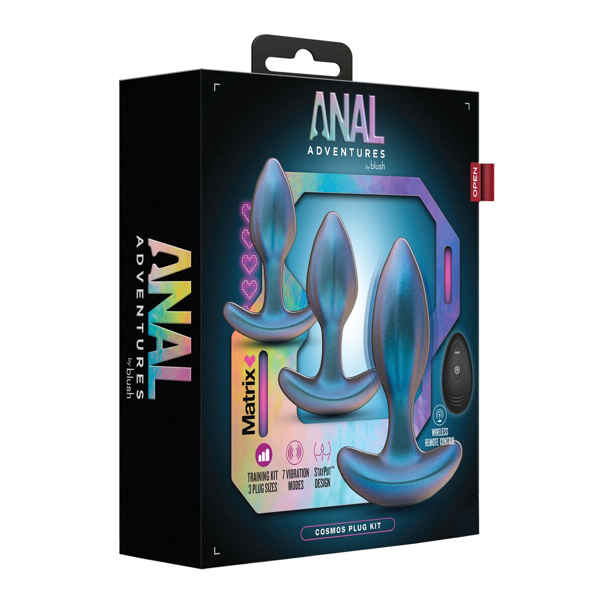 Plug Anal Blush Matrix Cosmos 3 Stücke - AWK Flagship