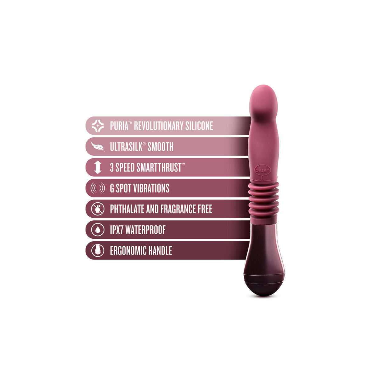 G-Punkt Vibrator Blush Temptasia Rot - AWK Flagship