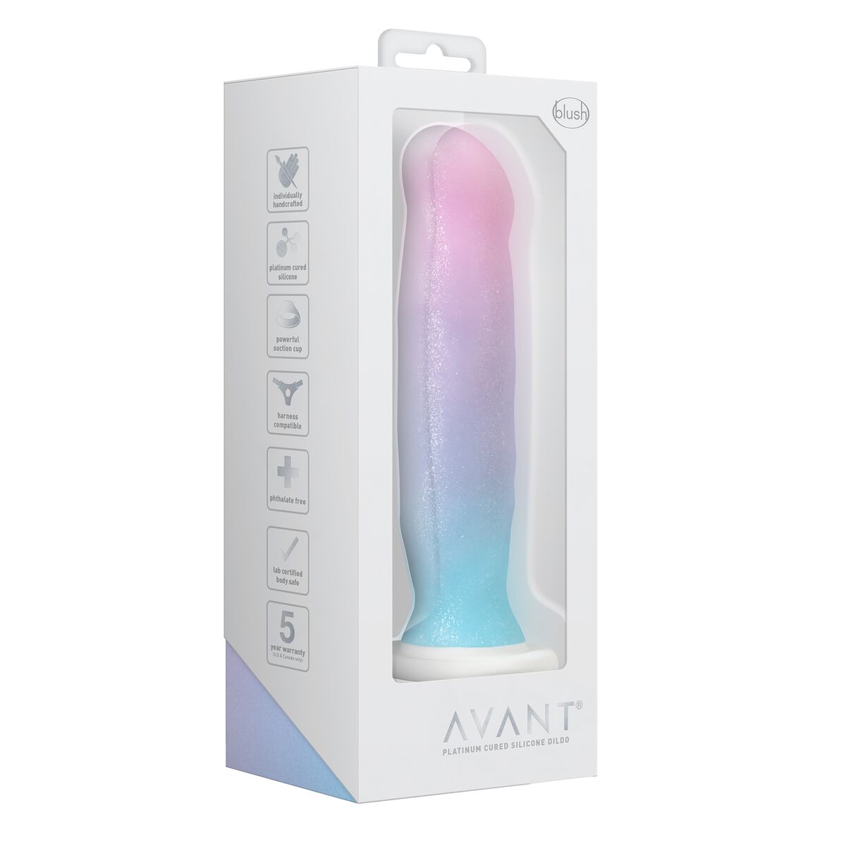 Natürliches Dildo Blush Avant Silikon Ø 4,1 cm - AWK Flagship