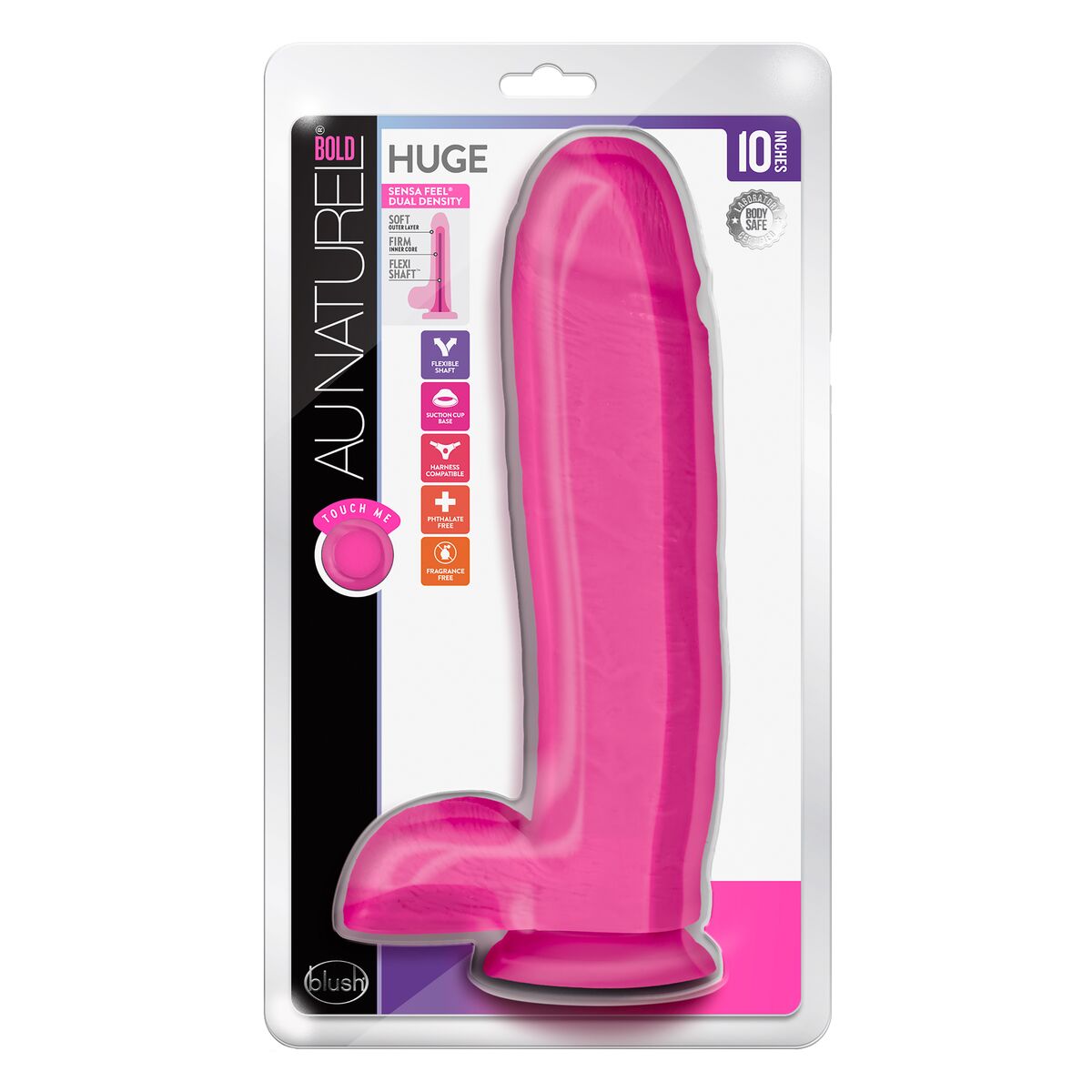 Dildo Blush Au Naturel Rosa Ø 6,2 cm - AWK Flagship