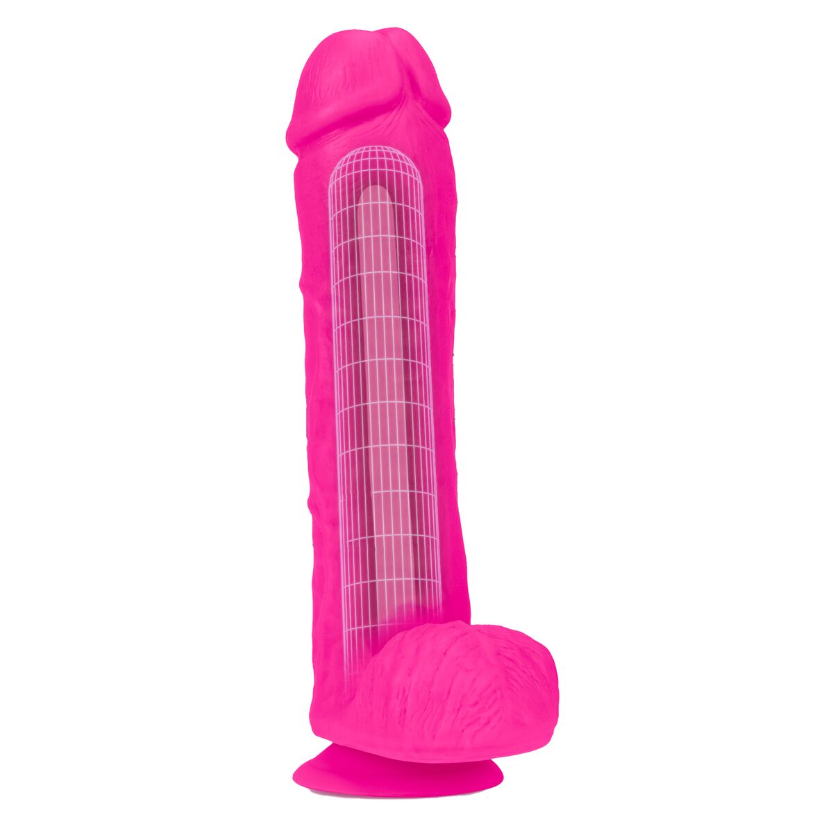 Natürliches Dildo Blush Au Naturel TPE Ø 5,5 cm - AWK Flagship