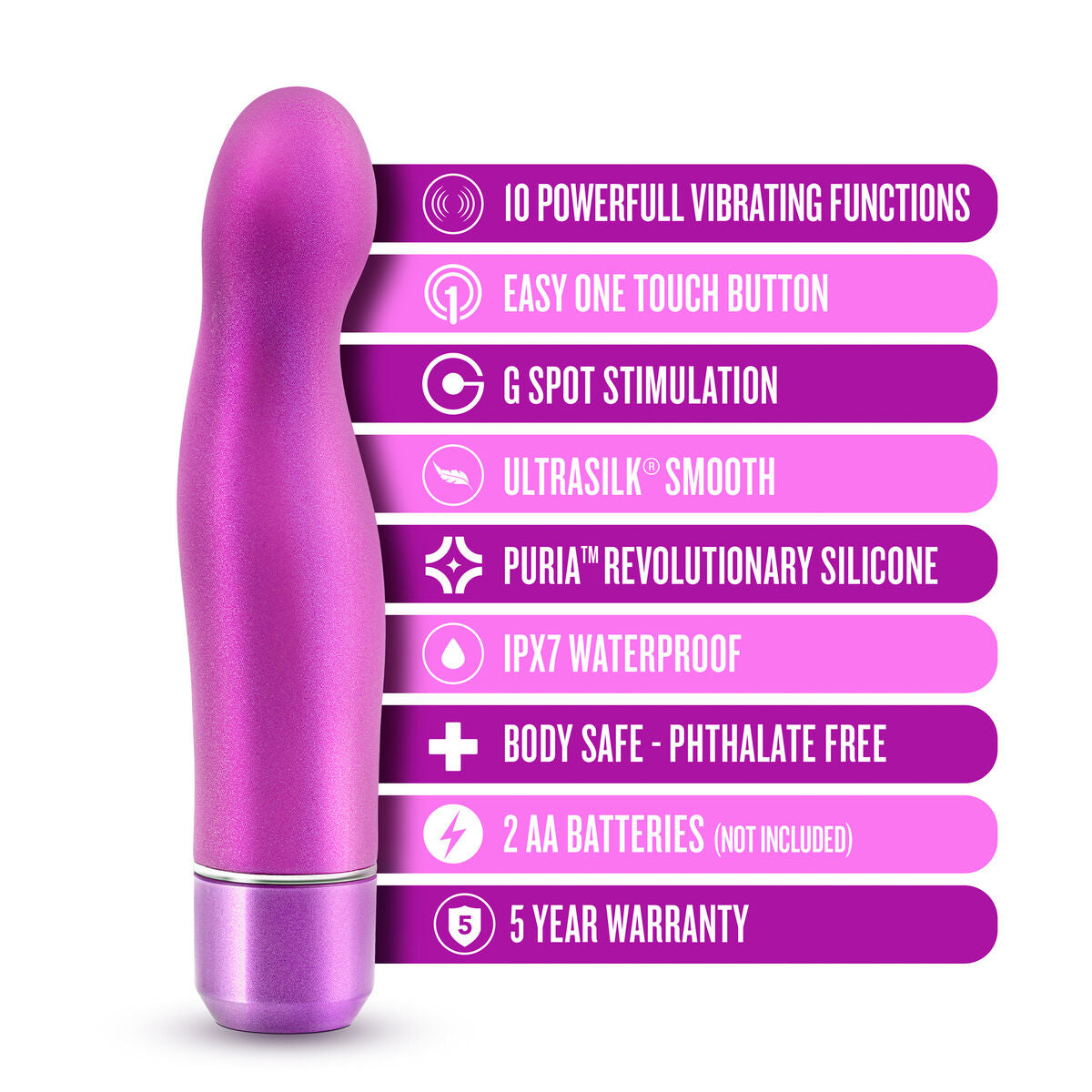 Vibrator Blush Luxe (by Blush) Lila - AWK Flagship