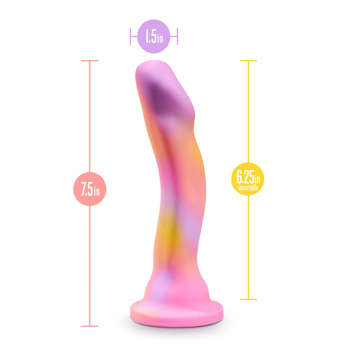 Dildo Blush Avant Rosa Ø 4,1 cm - AWK Flagship